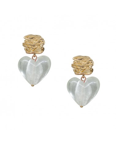 Boucles d'oreilles Amor Crystal Margidarka Bijoux