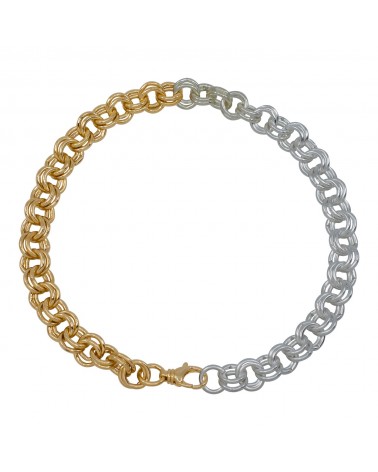Collier 24k Argent Gaia bijoux Margidarika