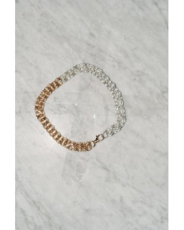 Collier 24k Argent Gaia bijoux Margidarika