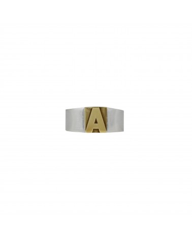 Initiale Chevalière Mini Margidarika Bijoux.