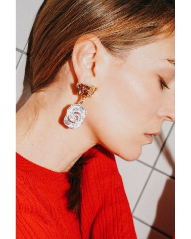 Boucles d'oreilles mixte Yoko bijoux Margidarika