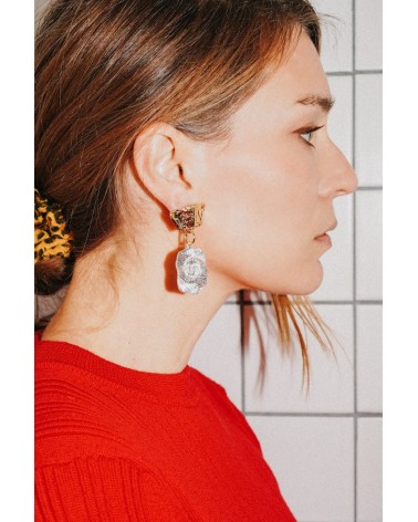 Boucles d'oreilles mixte Yoko bijoux Margidarika