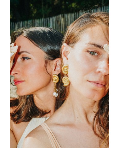 Boucles d'oreilles Ondine Margidarika Bijoux.