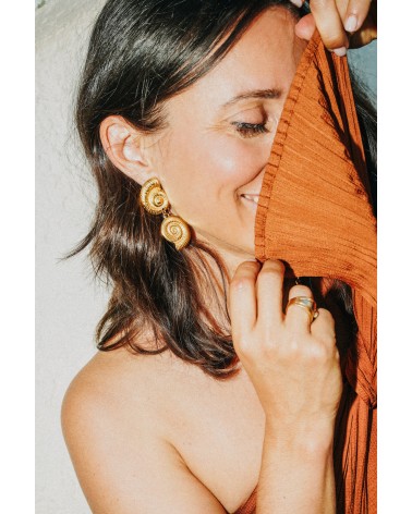 Boucles d'oreilles Ondine Margidarika Bijoux.