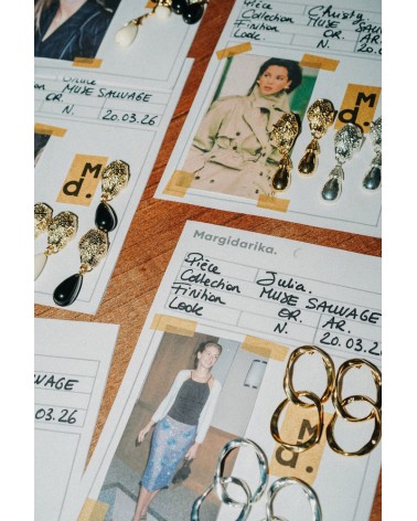 Boucles d'oreilles Julia Margidarika