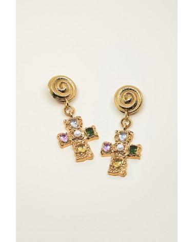 Madone Boucles d'oreilles Margidarika Bijoux.