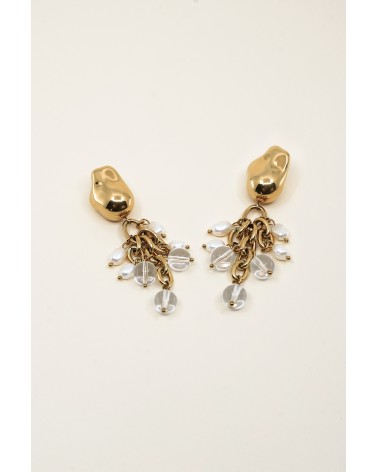Arletty Boucles d'oreilles (Diamant Liquide) Bijoux Margidarika