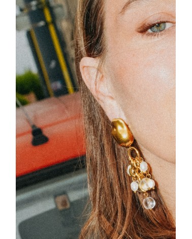 Arletty Boucles d'oreilles (Diamant Liquide) Bijoux Margidarika