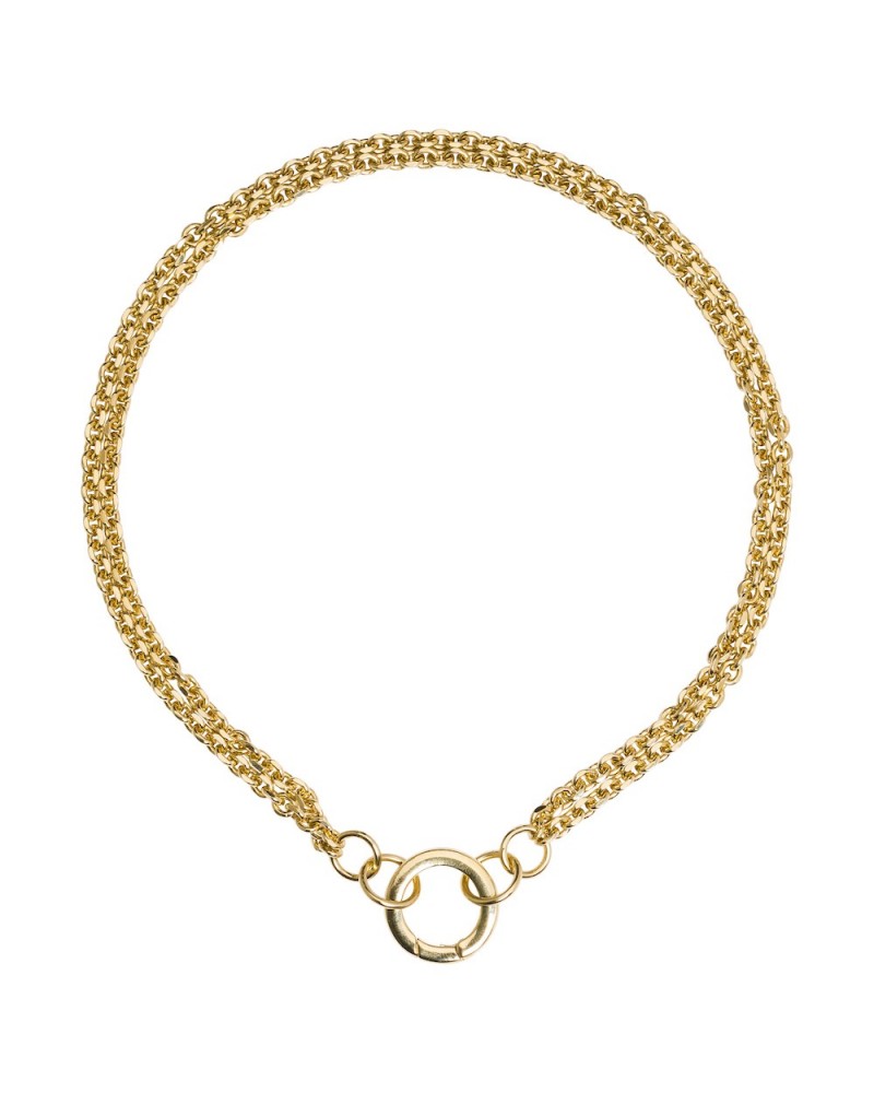 Collier dorées 24k Coco Bijoux Margidarika