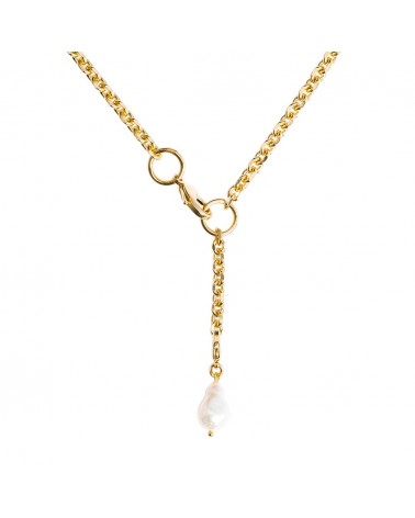 Collier doré 24k Charm Bijoux Muse Margidarika