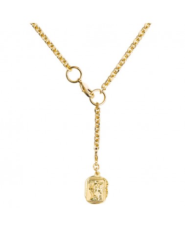 Collier doré 24k Charm Bijoux Louise Margidarika