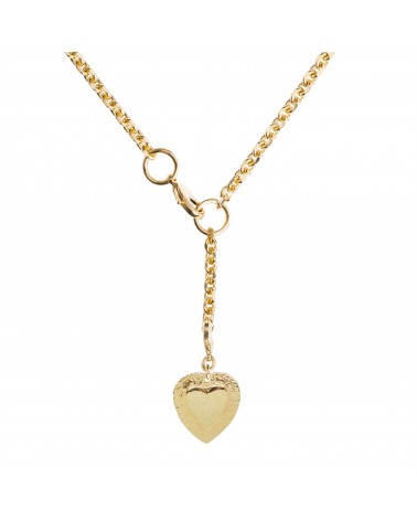 Collier doré 24k Charm Bijoux Cherie Margidarika